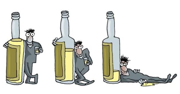 fáze mužského alkoholismu