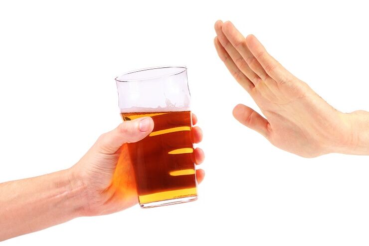 odmítnutí alkoholu a co se stane, pokud budete pít obden