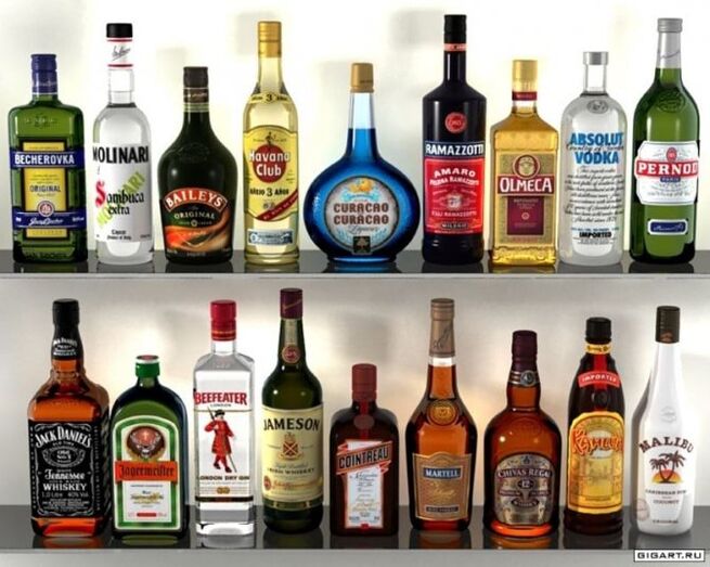 Nejškodlivější alkoholický nápoj